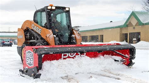 boss plow skid steer mount|plow attachment for skid steer.